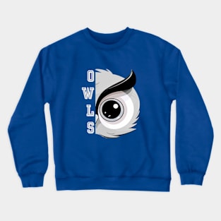 Owl face spirit wear shirt Crewneck Sweatshirt